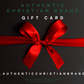 Authentic Christian Gift Card